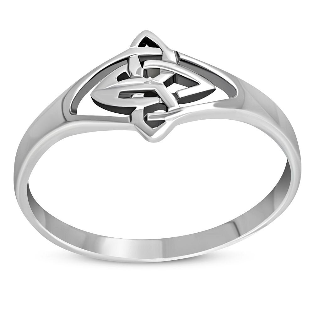 Celtic Knot Ring - Horizontal Kells knot