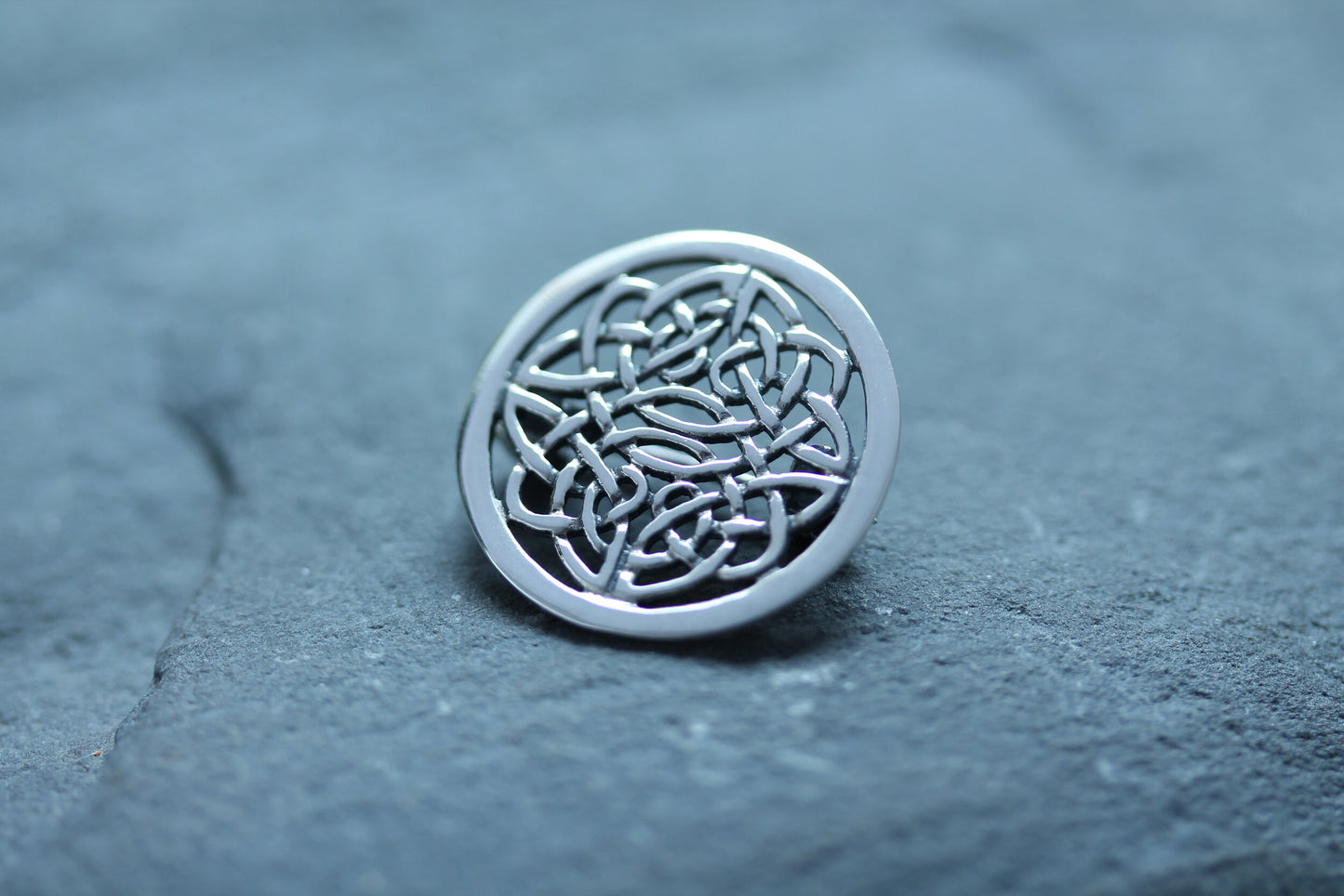 Celtic Knot Brooch - Pictish Knot Shield