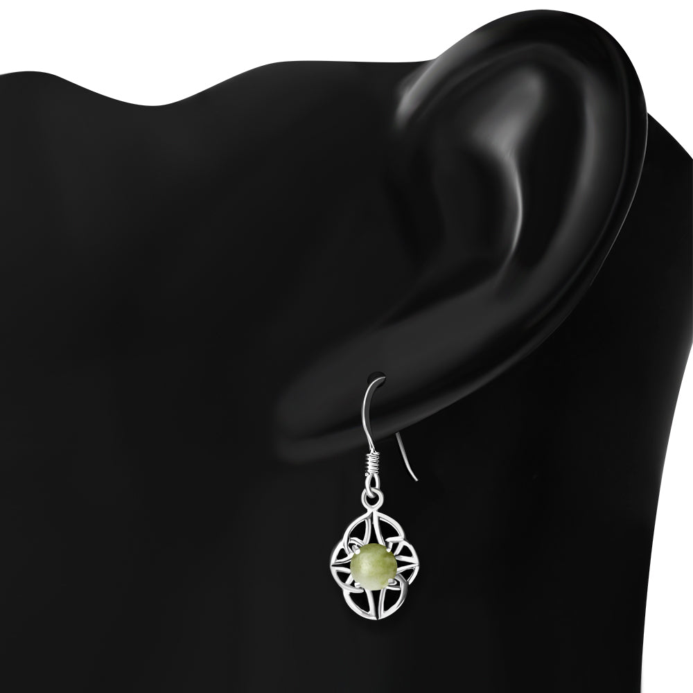 Scottish Marble Earrings - Four Seasons Knot