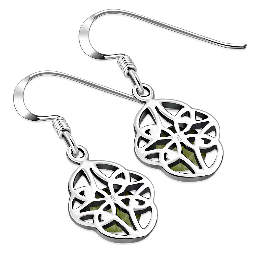 Scottish Marble Earrings - Four Seasons Knot