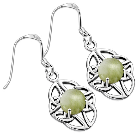 Scottish Marble Earrings - Four Seasons Knot