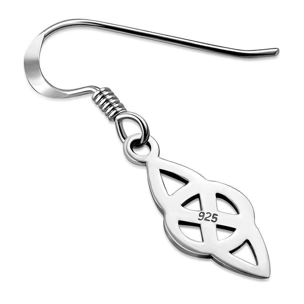 Celtic Knot Earrings - Double Point Infinity Knot