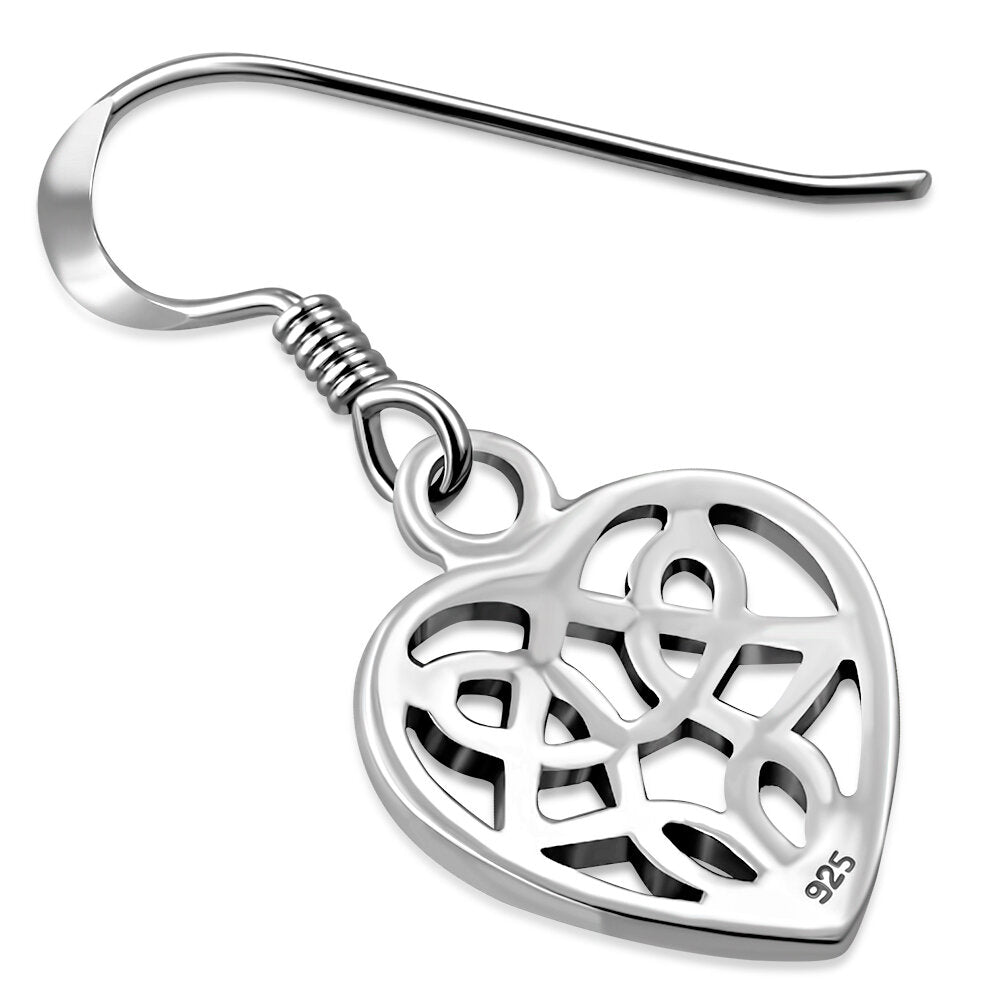Celtic Knot Earrings - Heart Knot