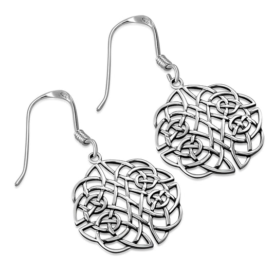 Celtic Knot Earrings - Dara Knot