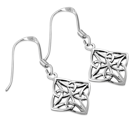 Celtic Knot Earrings - Four Season Elegance