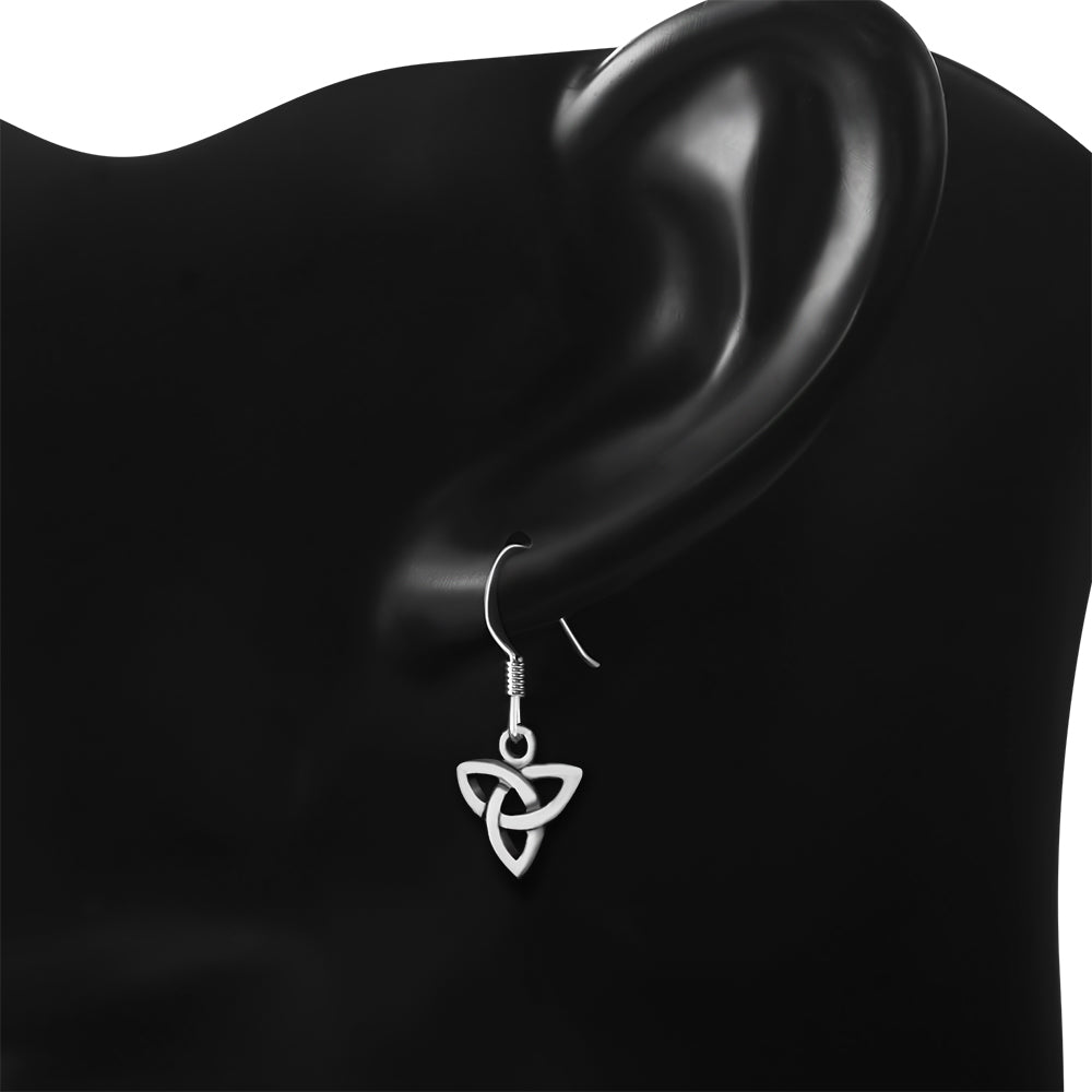 Triquetra Earrings - Downward Perfect Balance