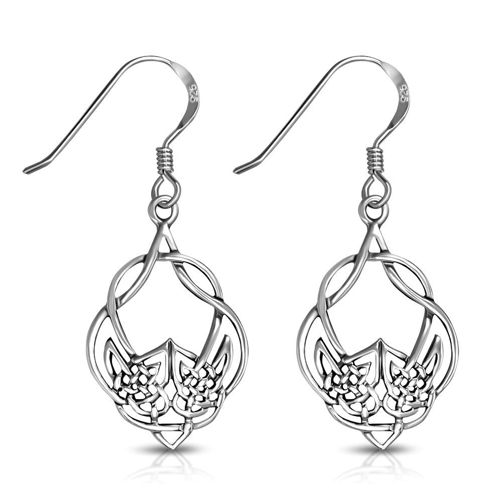 Celtic Knot Earrings - Contemporary Pictish Knot