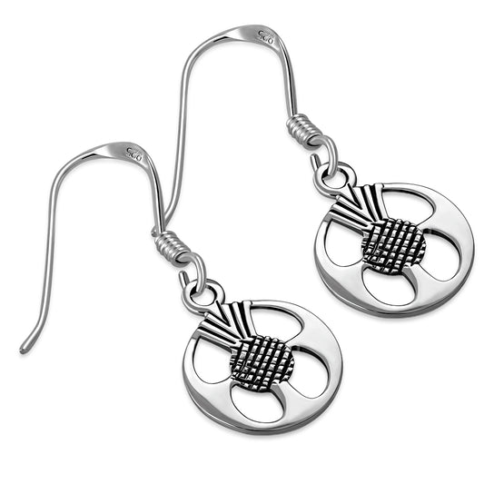 Scottish Thistle Earrings - Flower o' Scotland