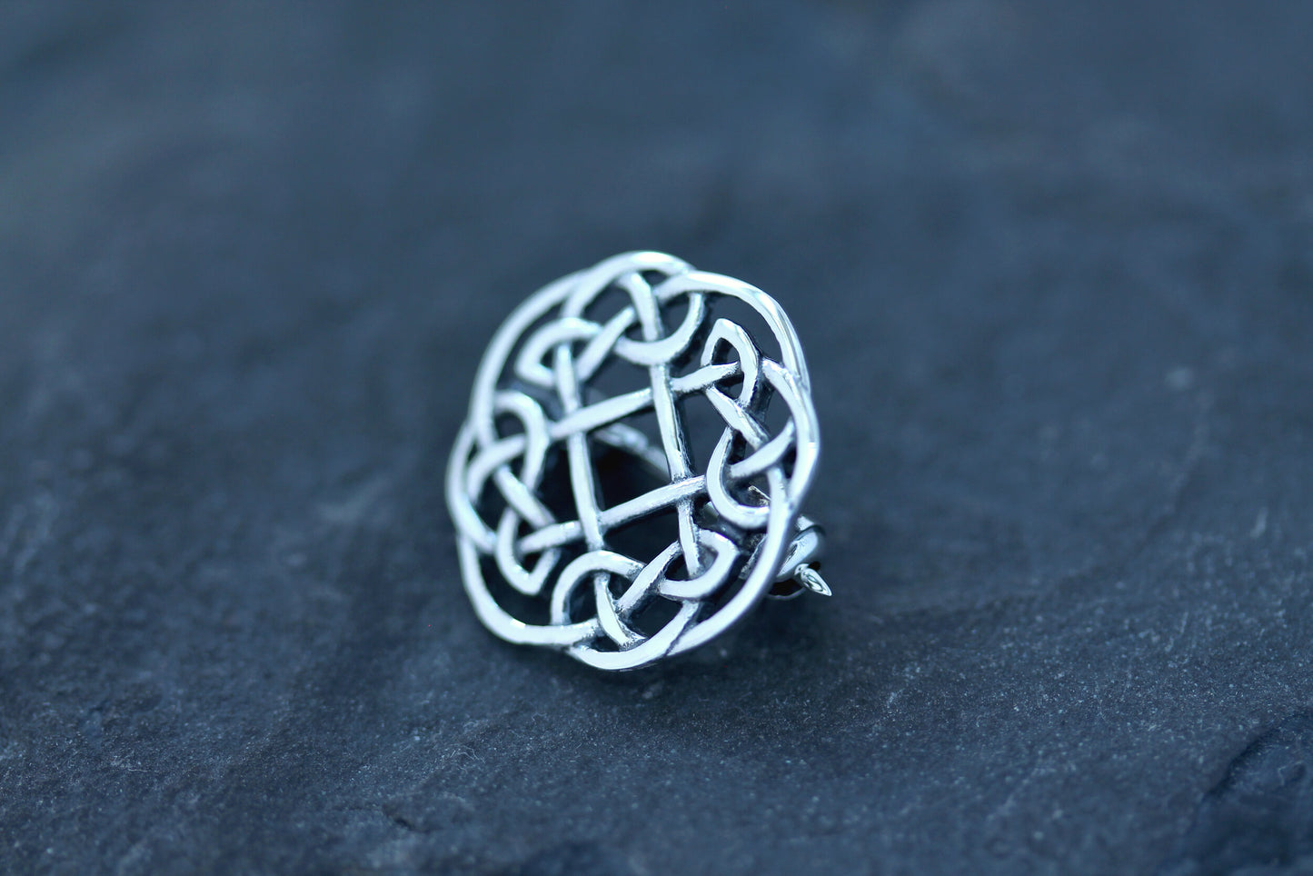Celtic Knot Brooch - Celtic Wheel