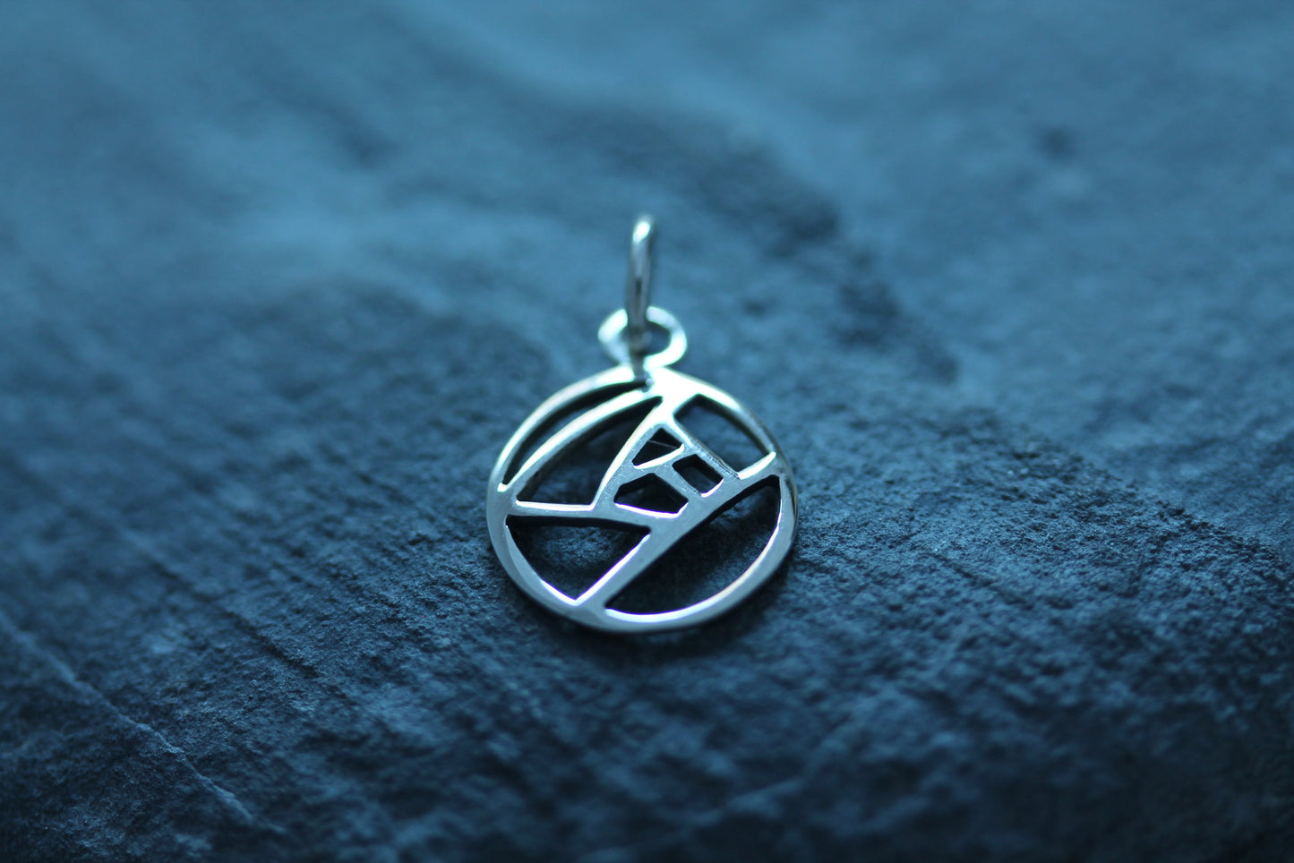 Mackintosh Pendant - Abstract Rose