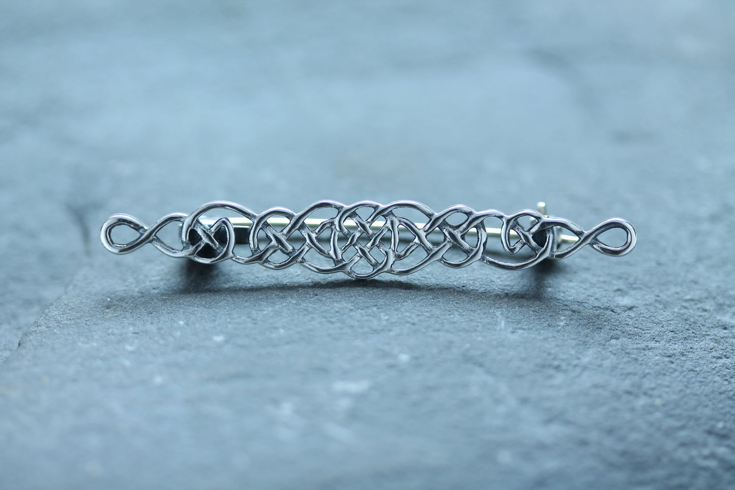 Celtic Knot Brooch - Undulating Loop