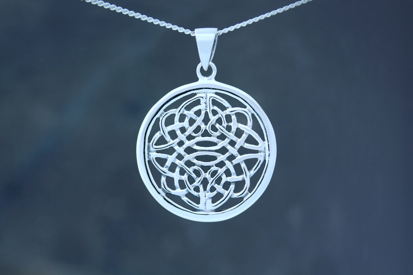 Celtic Knot Pendant - Pictish Knot Shield