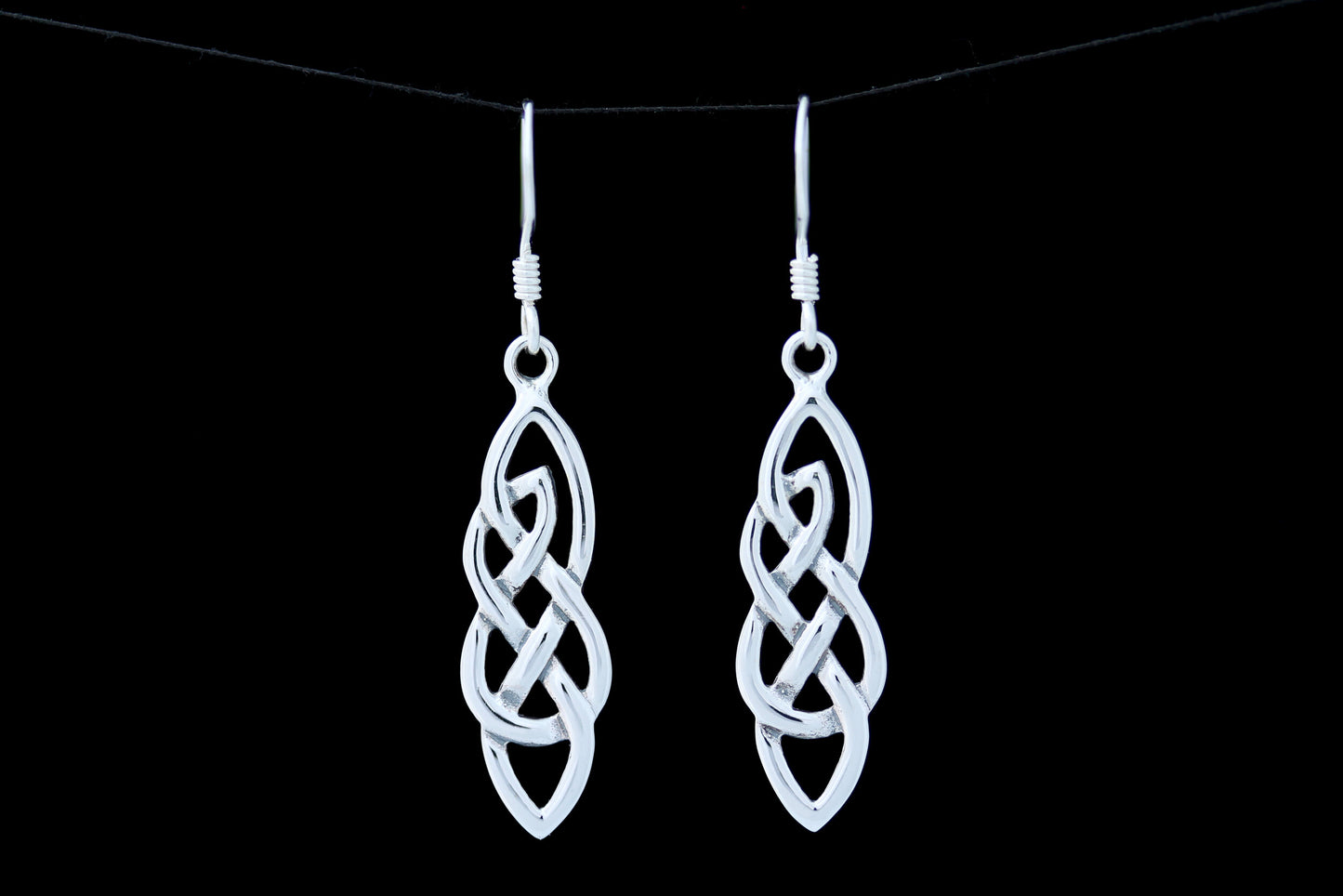 Celtic Knot Earrings - Pictish Loop Knot