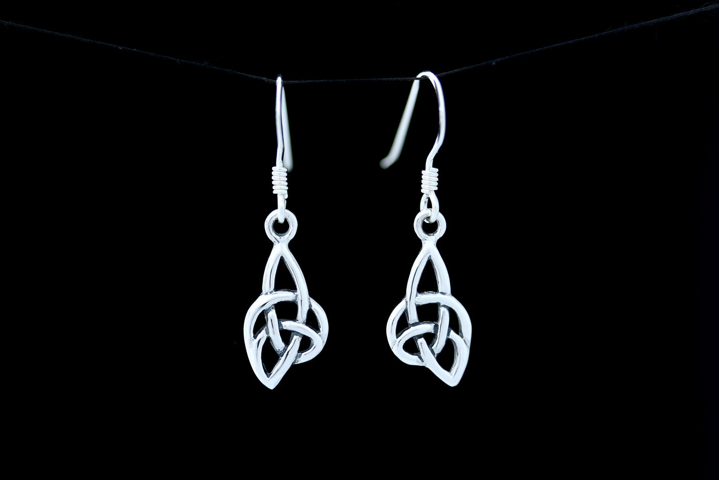Celtic Knot Earrings - Little Irregular Knot