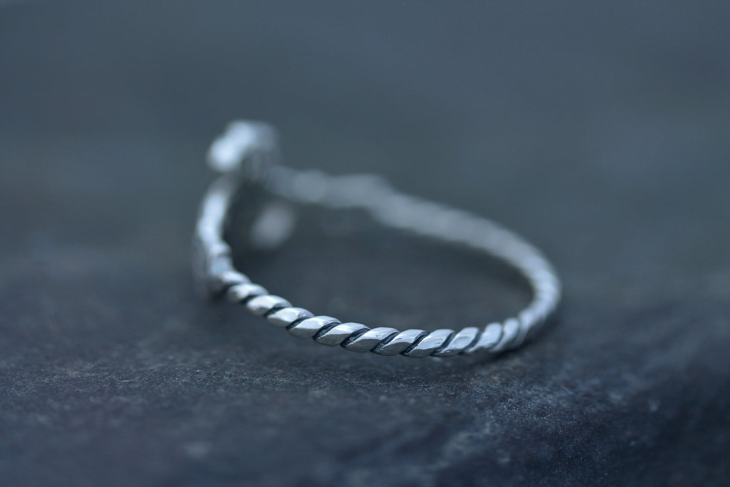 Claddagh Ring - Royal Crown with Plaited Band