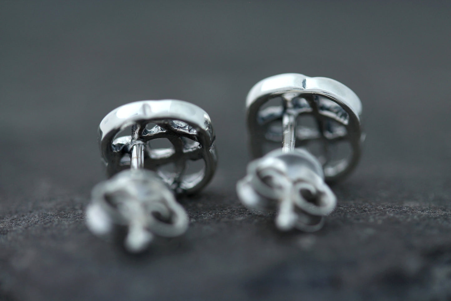 Celtic Knot Earrings - Quaternary Knot Studs