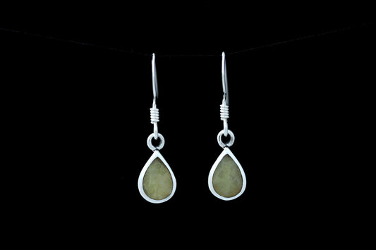 Scottish Marble Earrings -  Teardrops