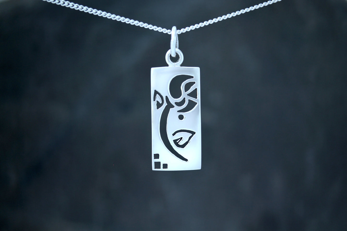 Mackintosh Pendant - Single Rose