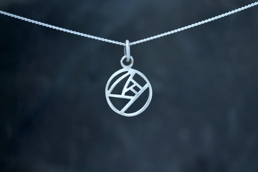 Mackintosh Pendant - Abstract Rose