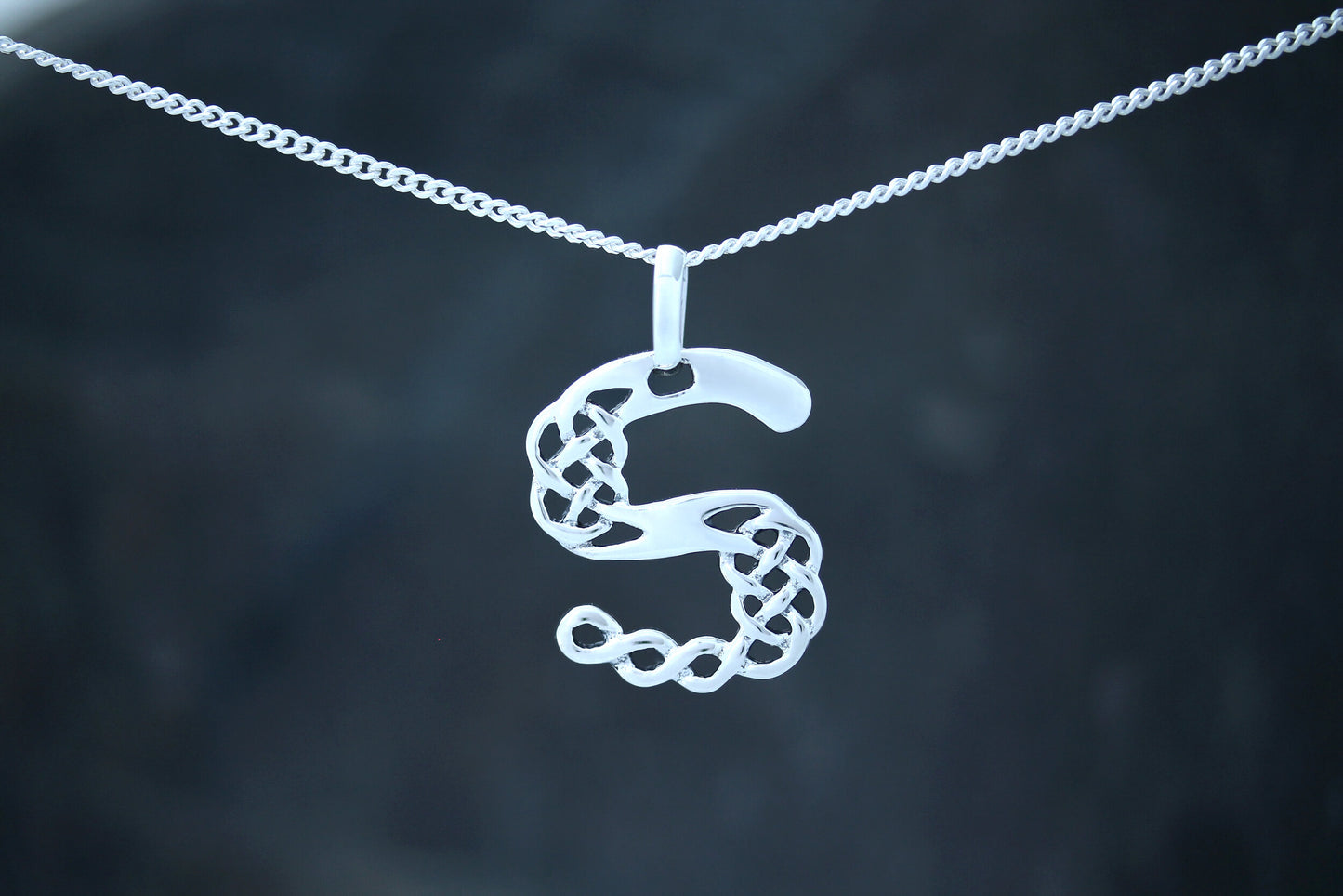 Celtic Letters - 'S' Pendant