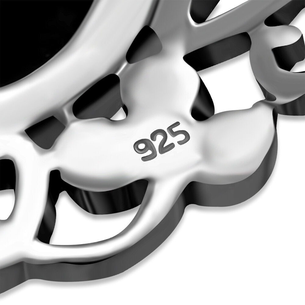 Celtic Stone Pendant - The Knot with Moonstone