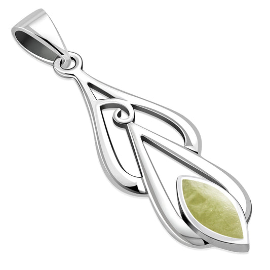 Scottish Marble Pendant - Long Weave