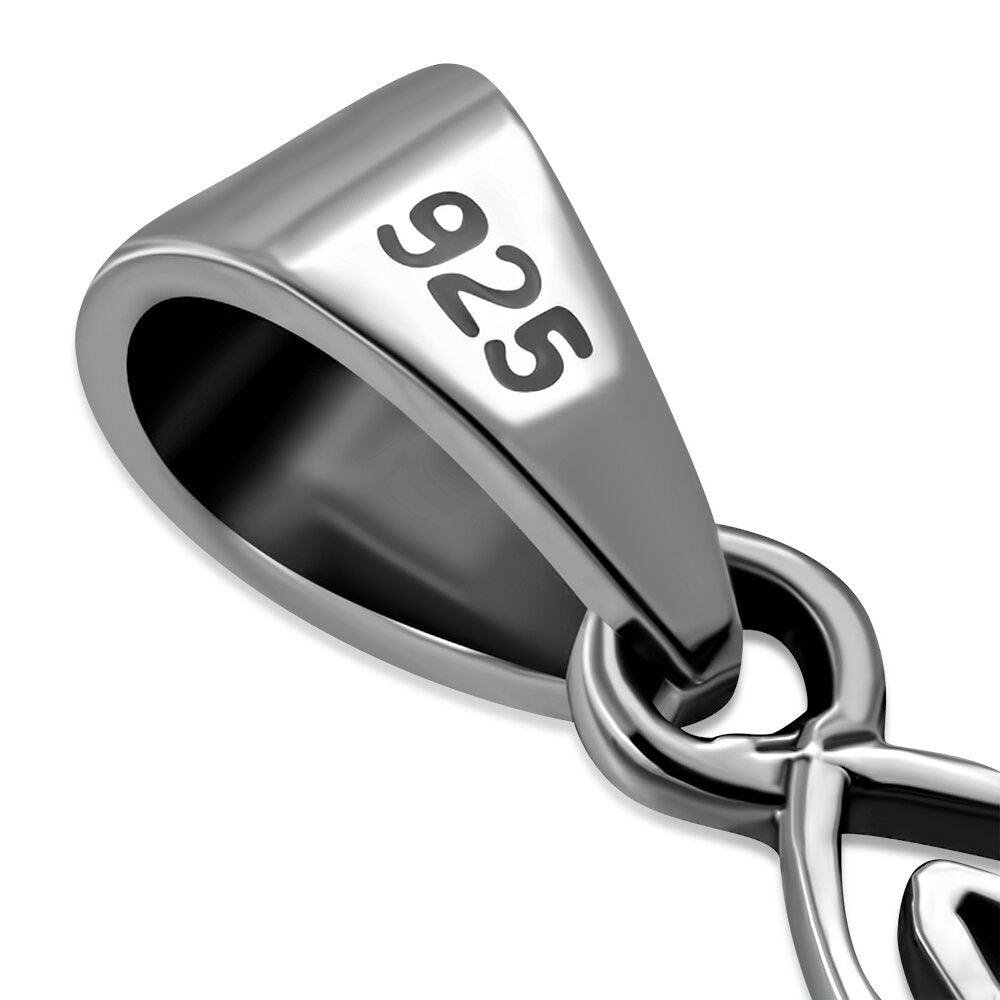 Triquetra Pendant - Knotted