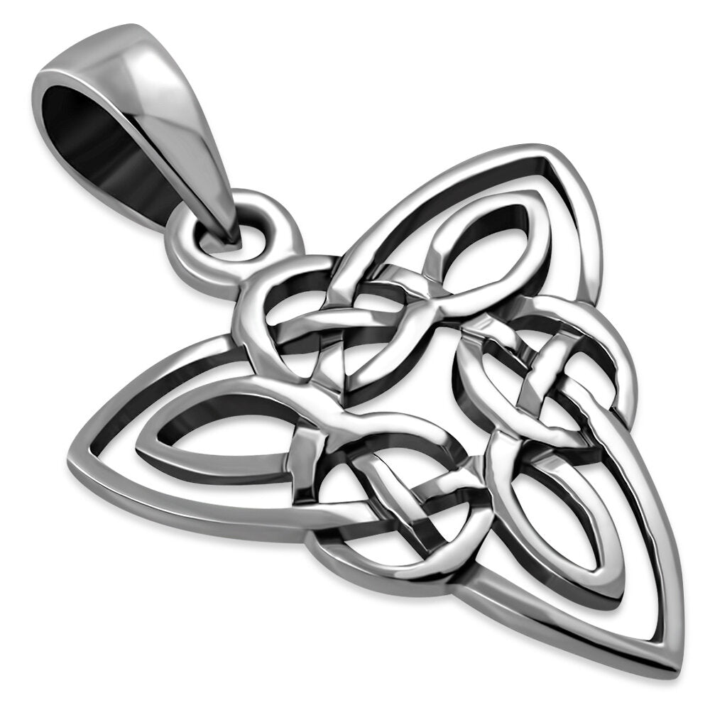 Triquetra Pendant - Knotted