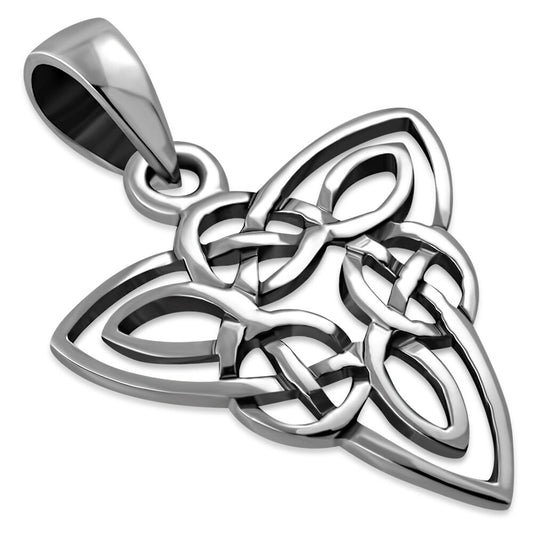 Triquetra Pendant - Knotted