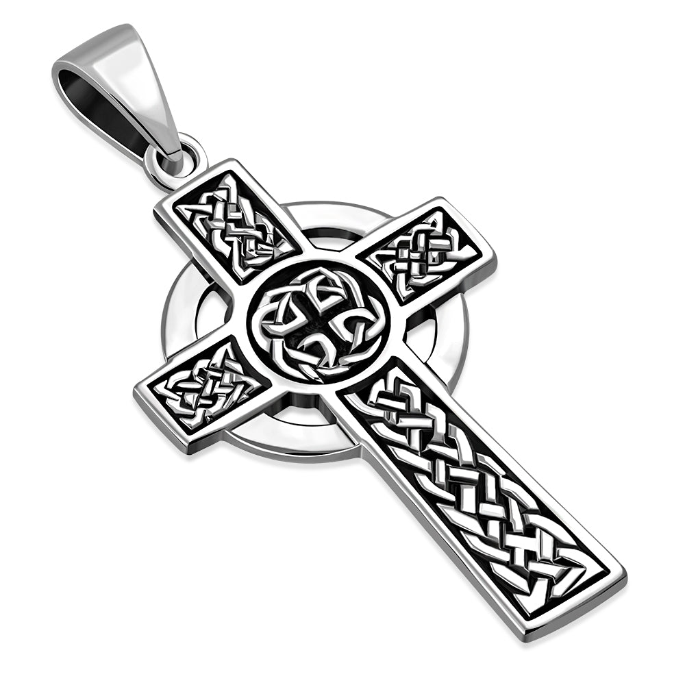 Celtic Cross Pendant - Ornamental High Cross