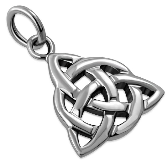 Triquetra Pendant - Knotted Three Worlds (Medium)