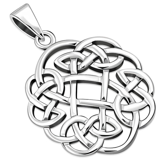 Celtic Knot Pendant - Round Kells Twist