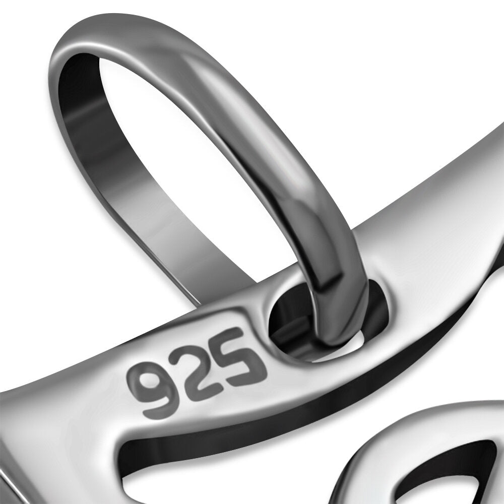 Celtic Letters - 'J' Pendant