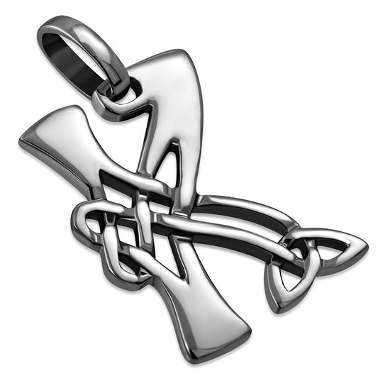 Celtic Letters - 'K' Pendant