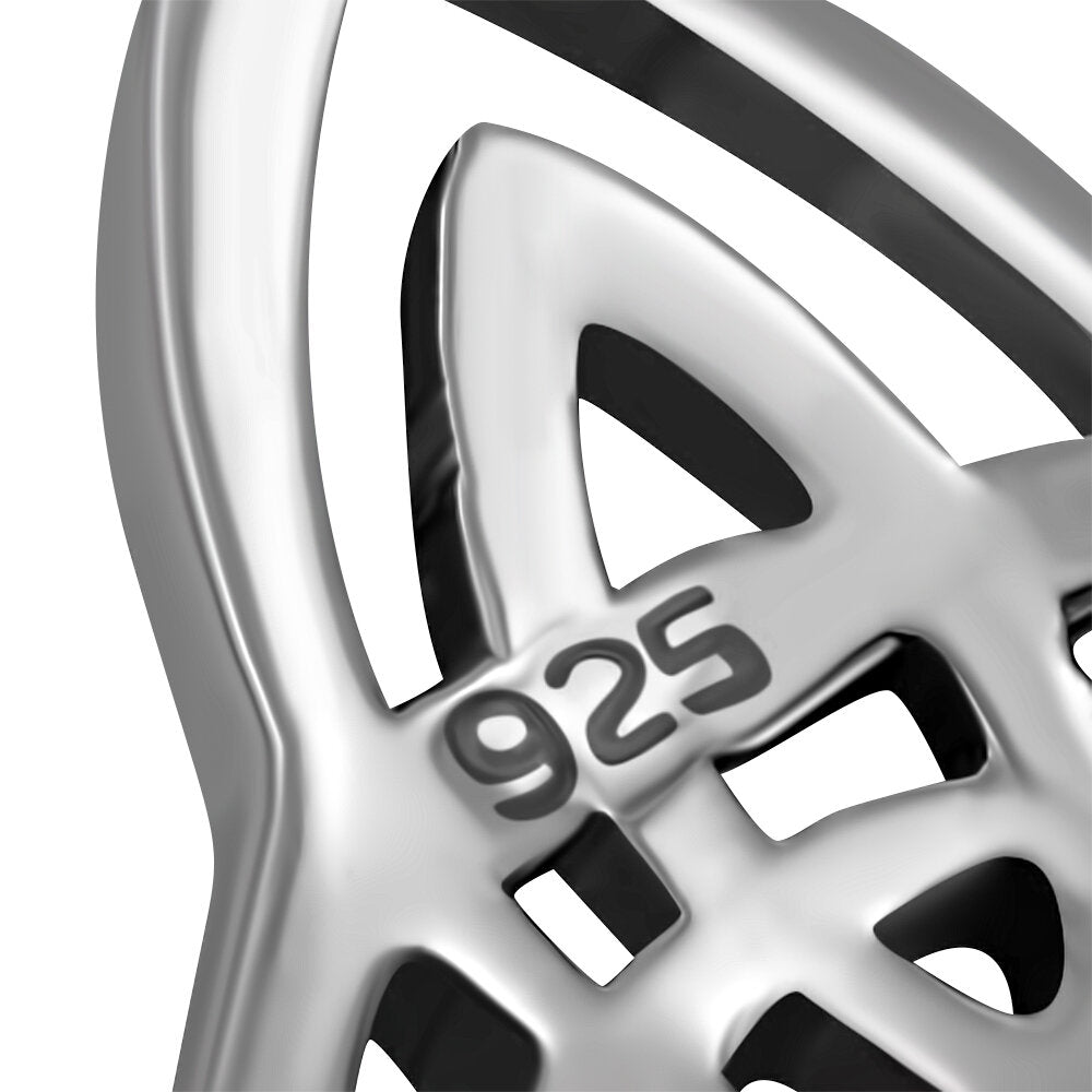 Triquetra Pendant- Interlocked Balance of Three