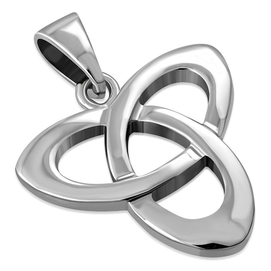 Triquetra Pendant - Rounded Trinity