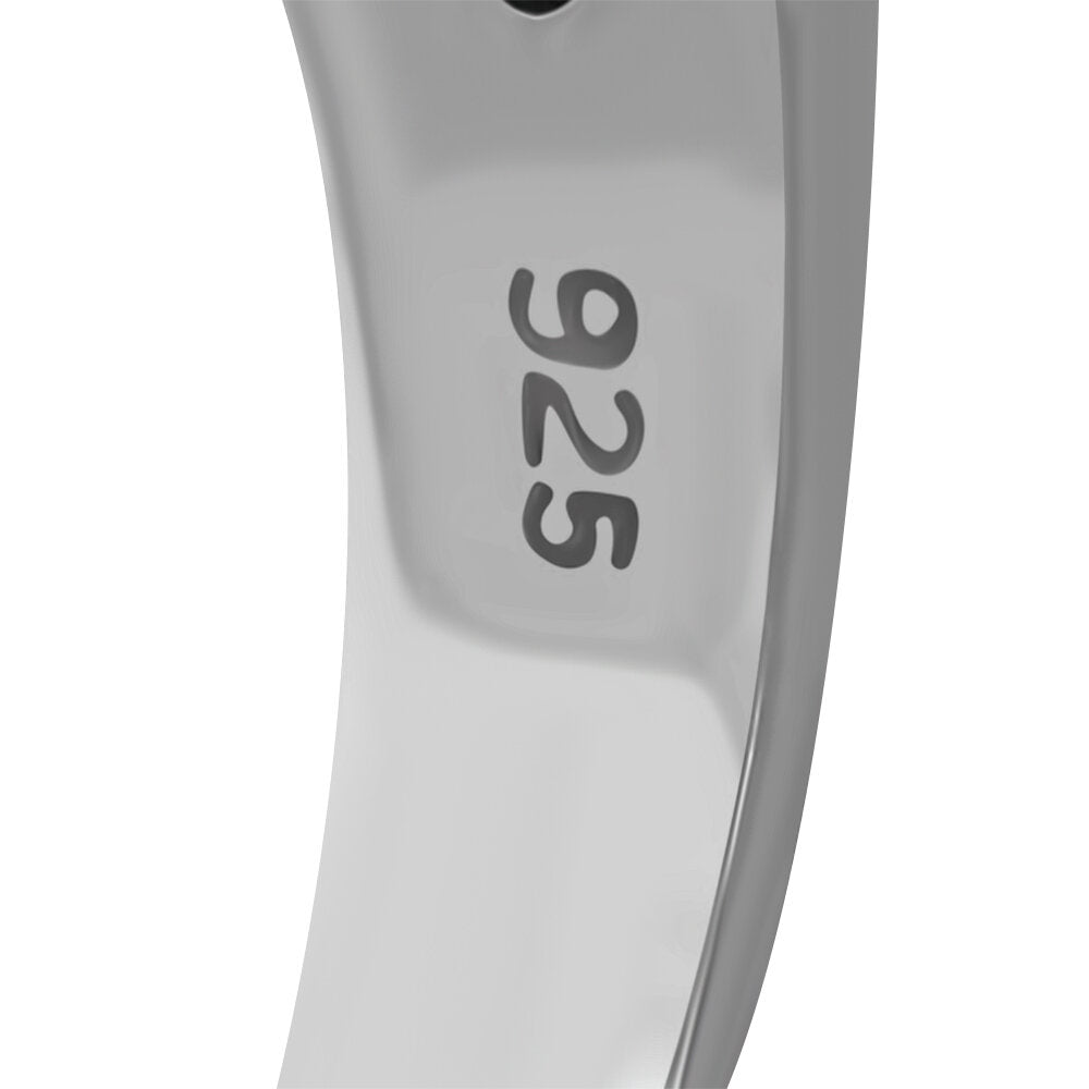 Celtic Stone Ring- Eternity Knot Shoulder with Amethyst