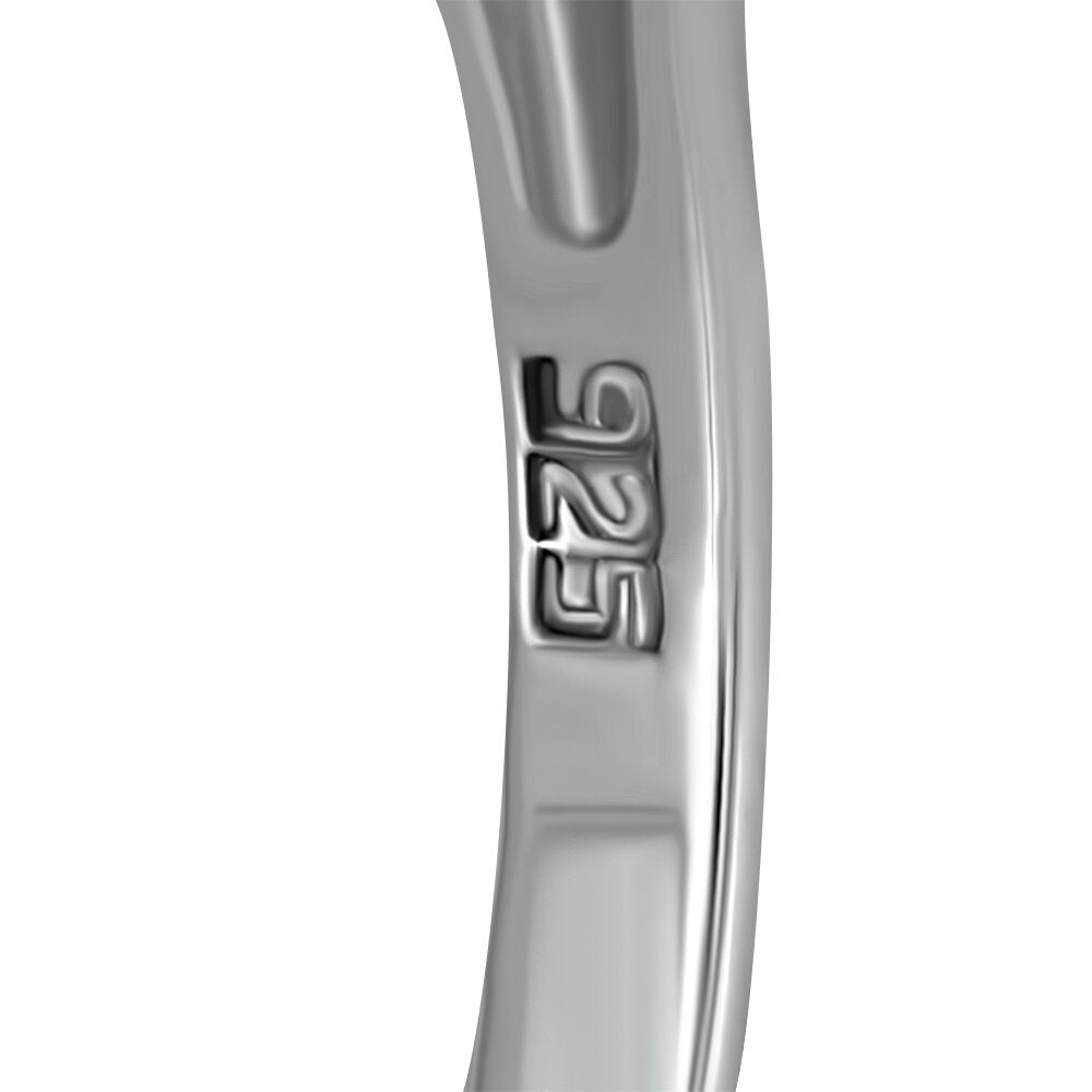 Celtic Stone Ring- Contrast Trinity with Moonstone