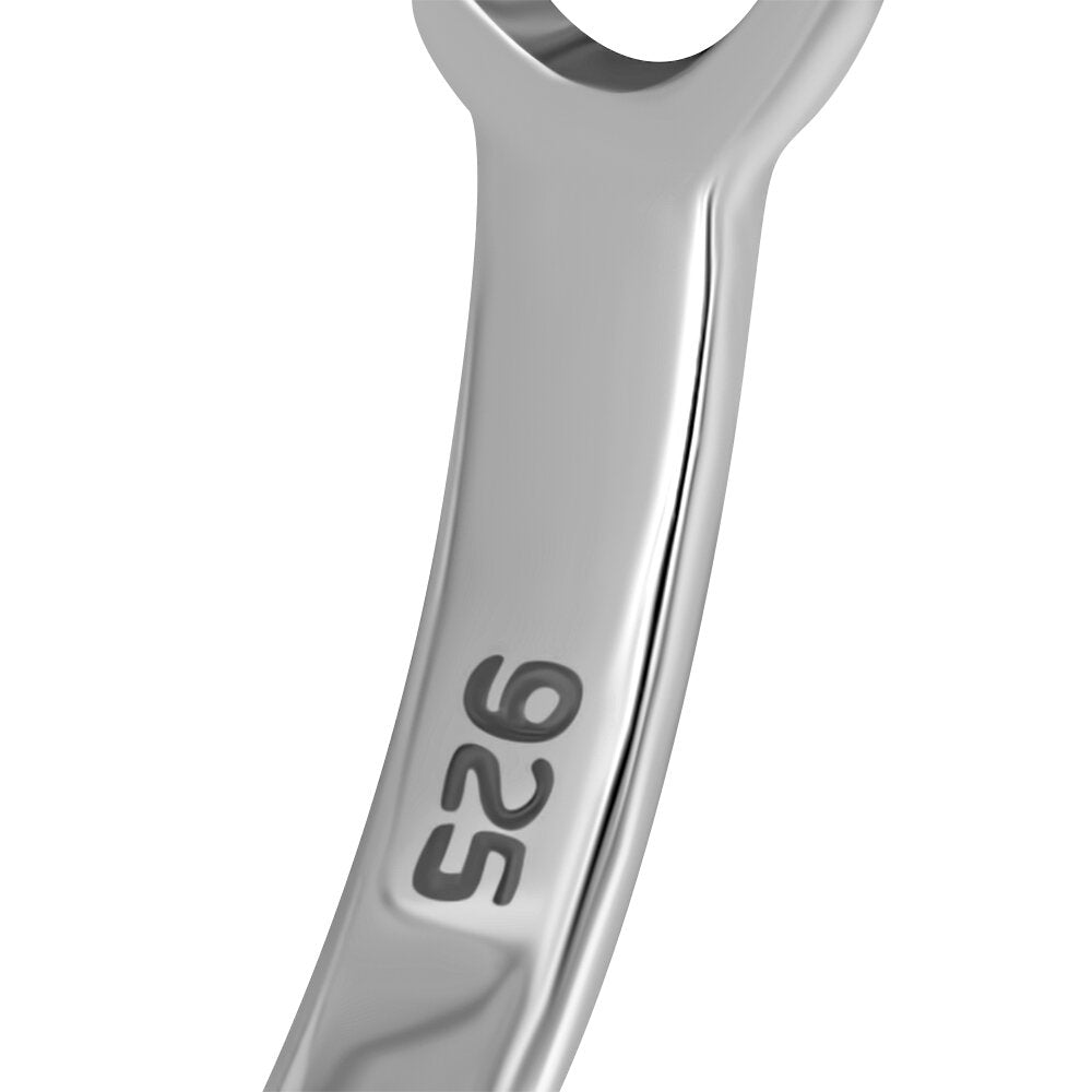 Celtic Stone Ring- Looped Frame with round Moonstone (Small)