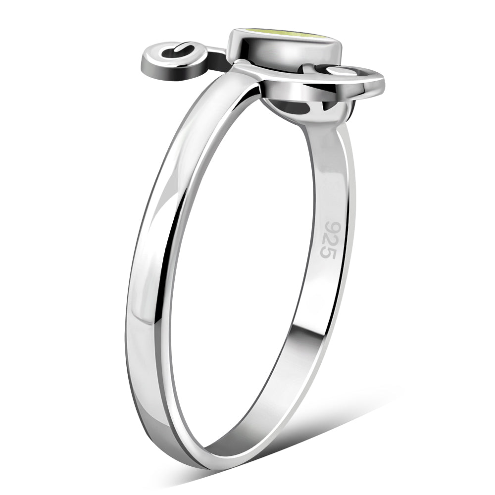 Scottish Marble Ring - Cosmic Orbit