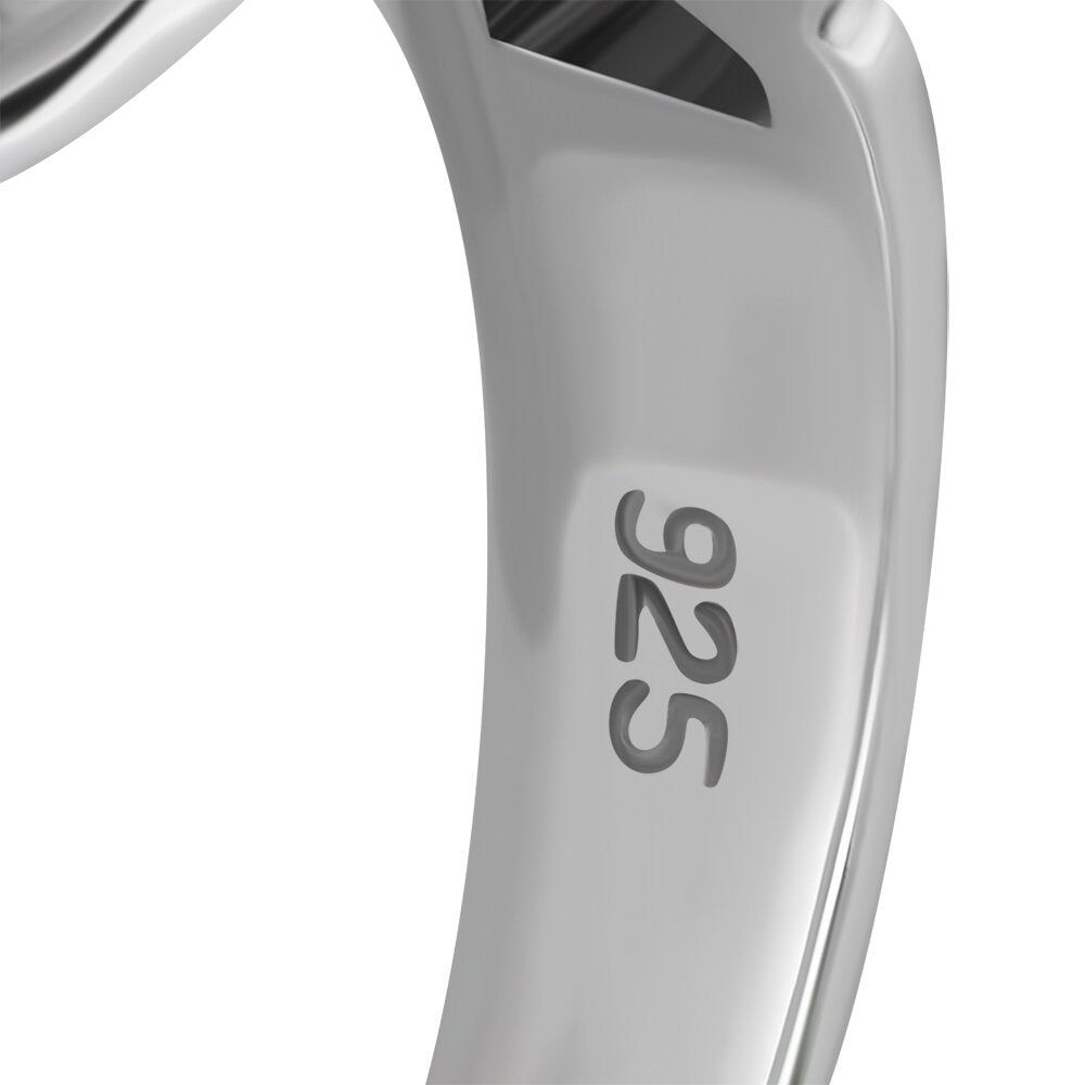 Celtic Knot Ring - Half Band Open Plait