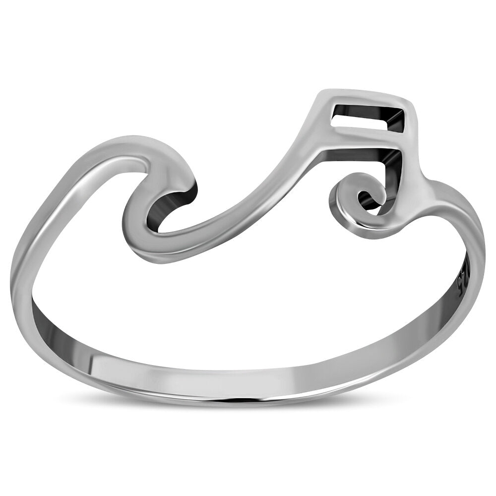 Contemporary Ring- Musical Note