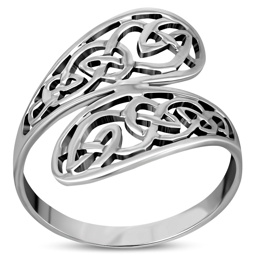 Celtic Knot Ring - Celtic Embrace