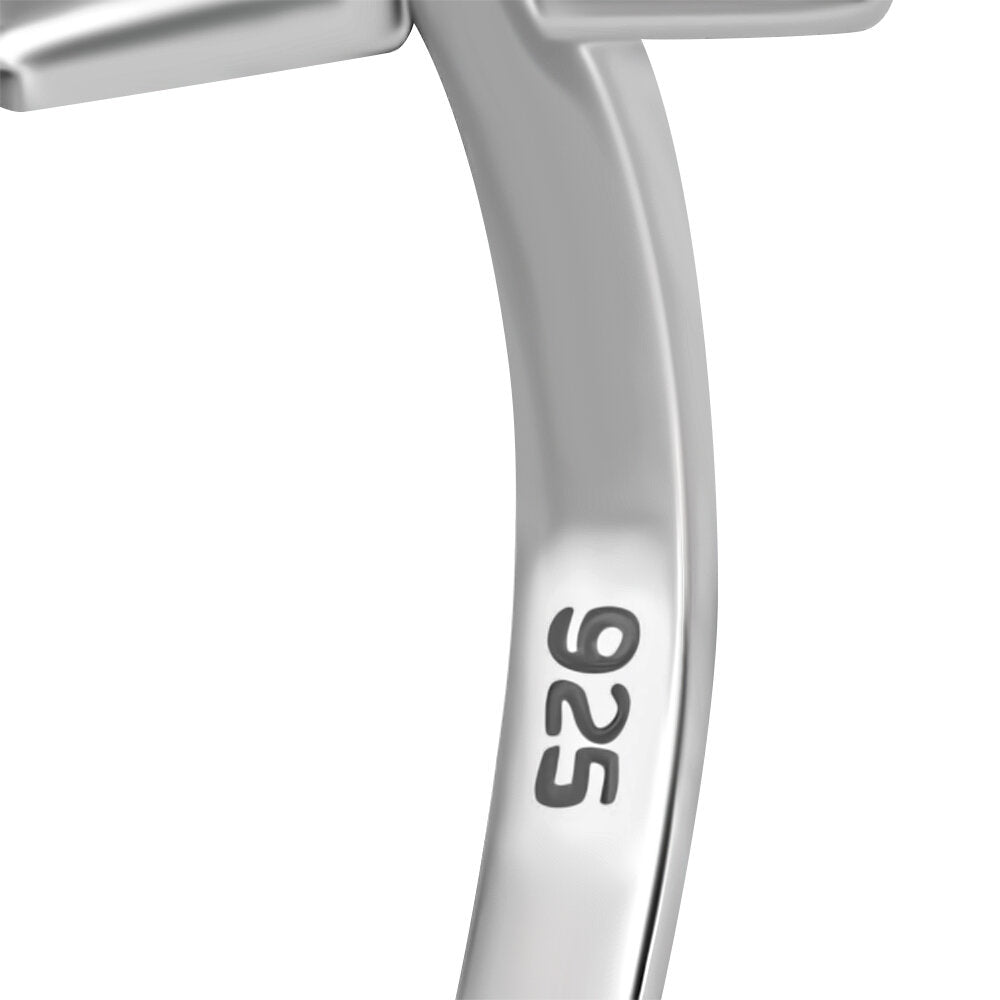 Celtic Knot Ring - Vertical Padlock Knot