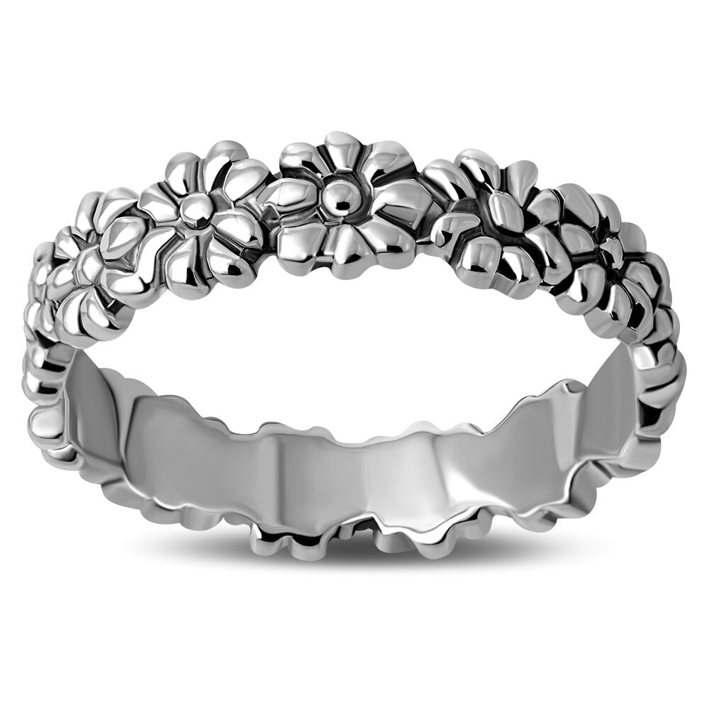 Cotemporary Ring- Daisy Wreath